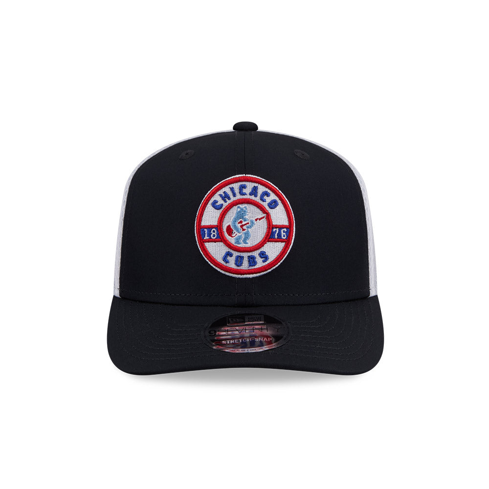 Chicago Cubs New Era 9SEVENTY Rock Bear Active Mesh Snapback Hat
