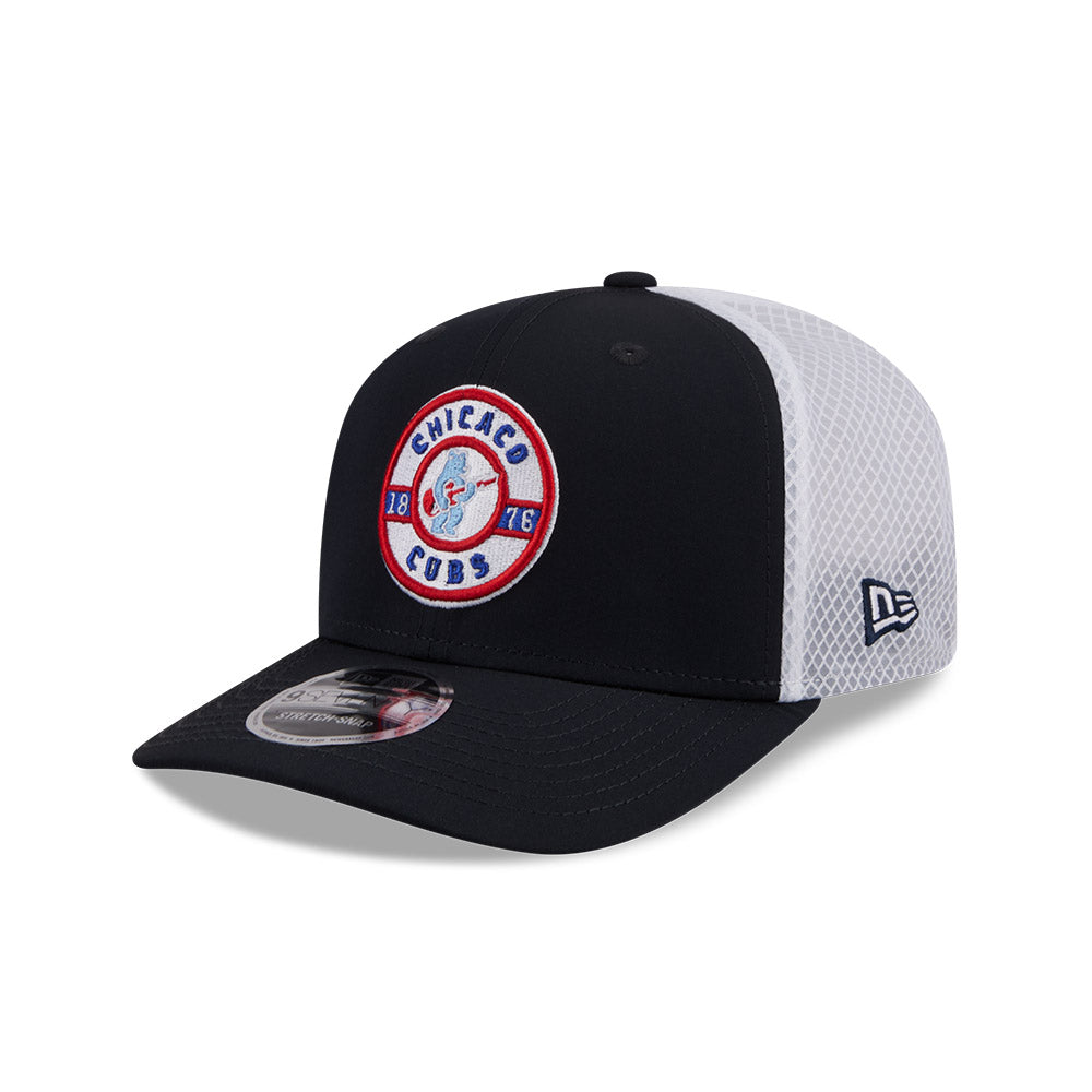 Chicago Cubs New Era 9SEVENTY Rock Bear Active Mesh Snapback Hat