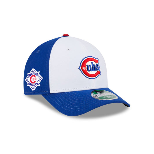 Chicago Cubs New Era Alt 2 9FORTY m-Crown 150th Anniversary Side Patch Adjustable Hat