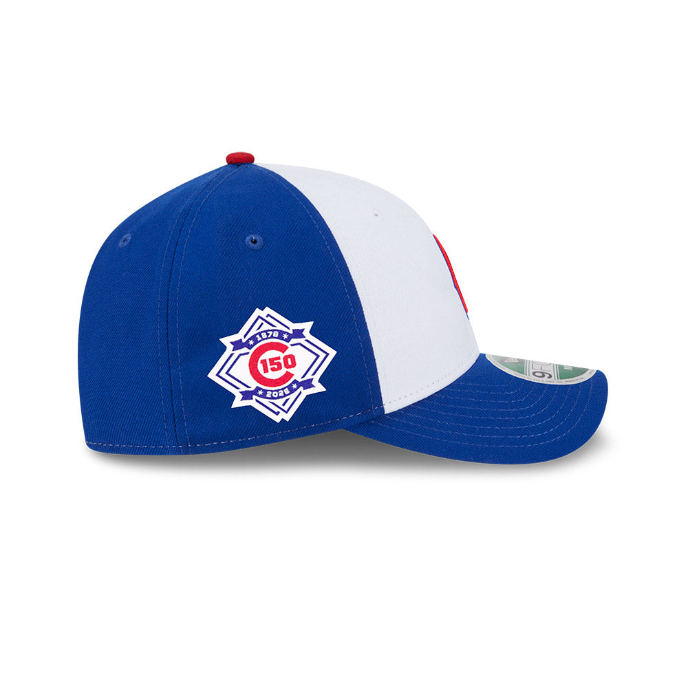 Chicago Cubs New Era Alt 2 9FORTY m-Crown 150th Anniversary Side Patch Adjustable Hat