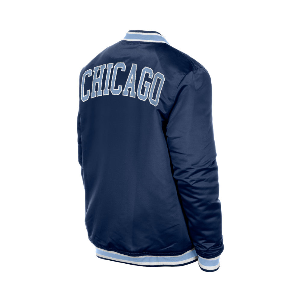 Chicago Cubs New Era Rock Bear Navy Jacket
