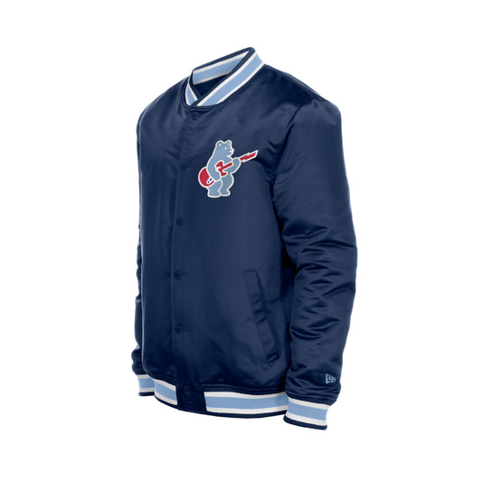 Chicago Cubs New Era Rock Bear Navy Jacket