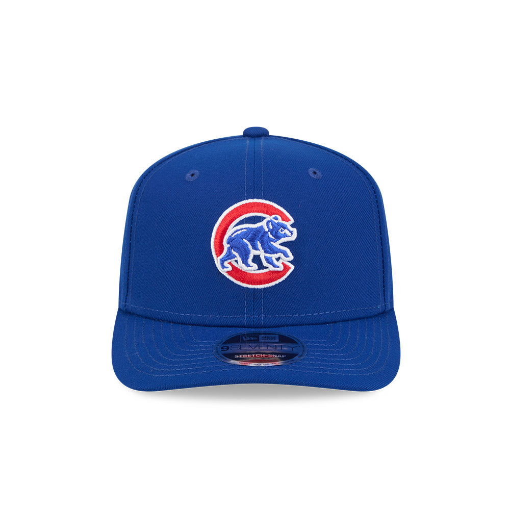 Chicago Cubs New Era Royal 9SEVENTY EG Perforated Stretch-Snap Adjustable Hat