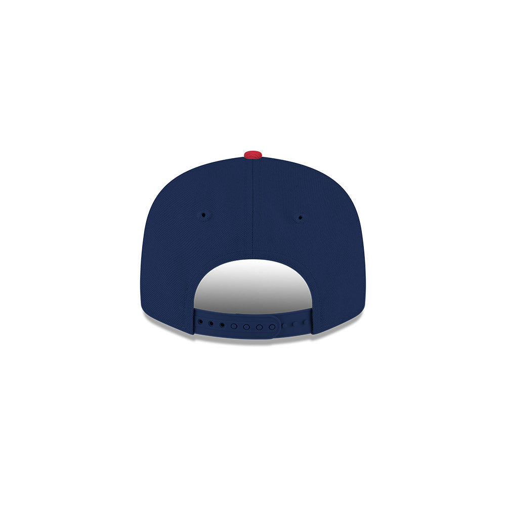 Chicago Cubs New Era Youth Navy/Sky Rock Bear 9FIFTY Snapback Hat