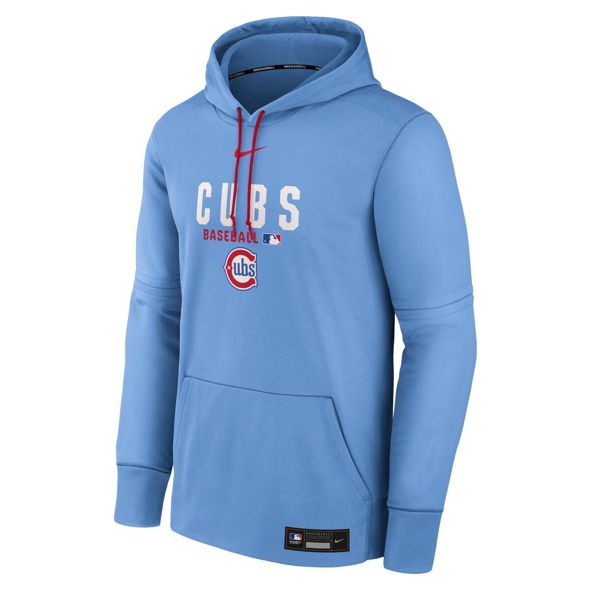 Chicago Cubs Nike Alt 2 Blues Authentic Collection 2026 On Field Hoodie