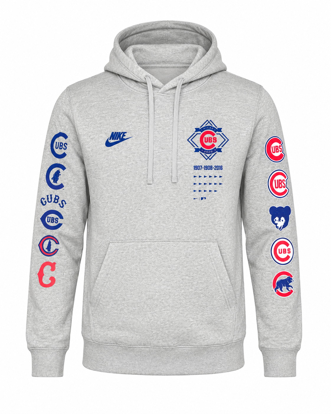 Chicago Cubs Nike Men's 150th Anniversary Club Hoodie