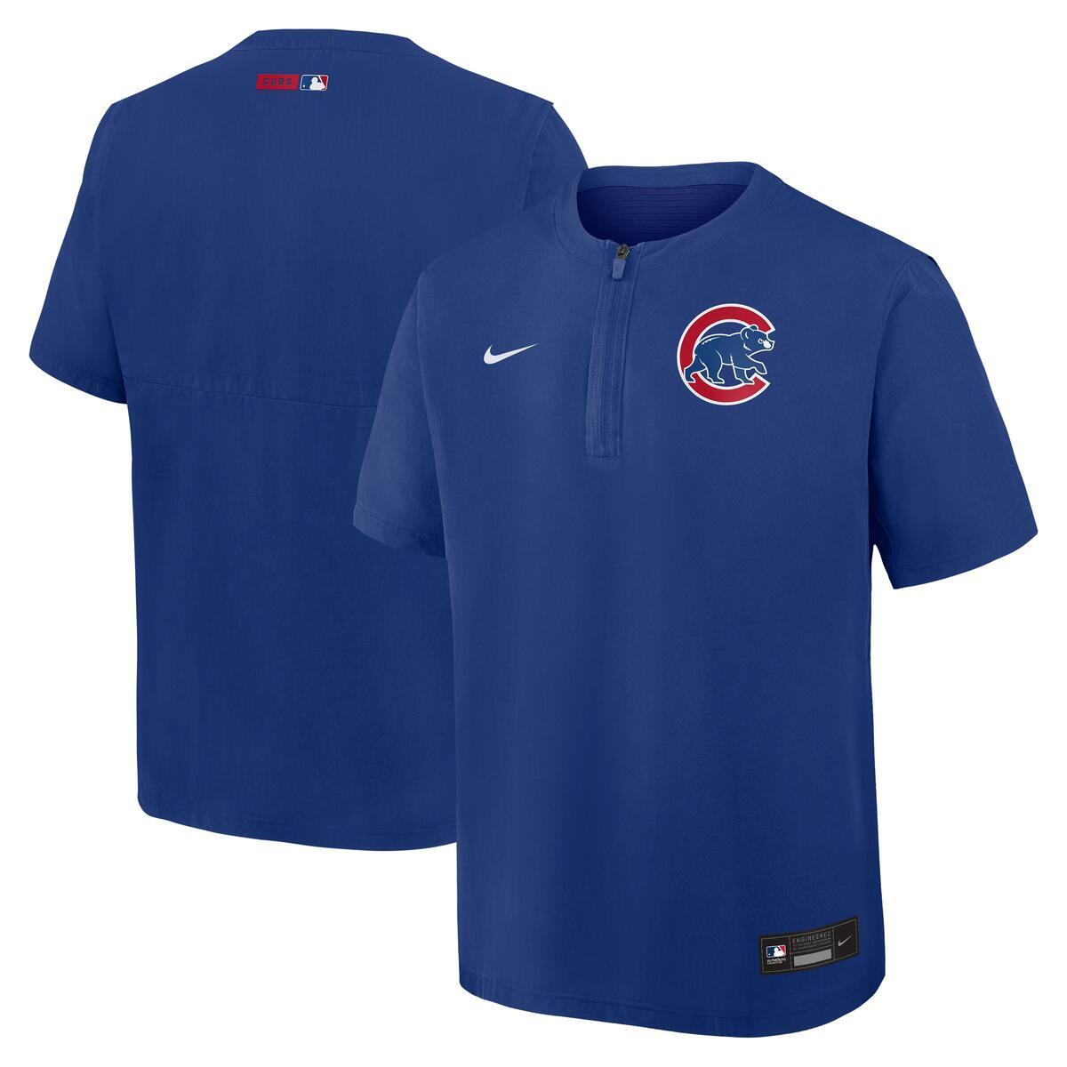 Chicago Cubs Nike Men’s Royal Short Sleeve Windshirt