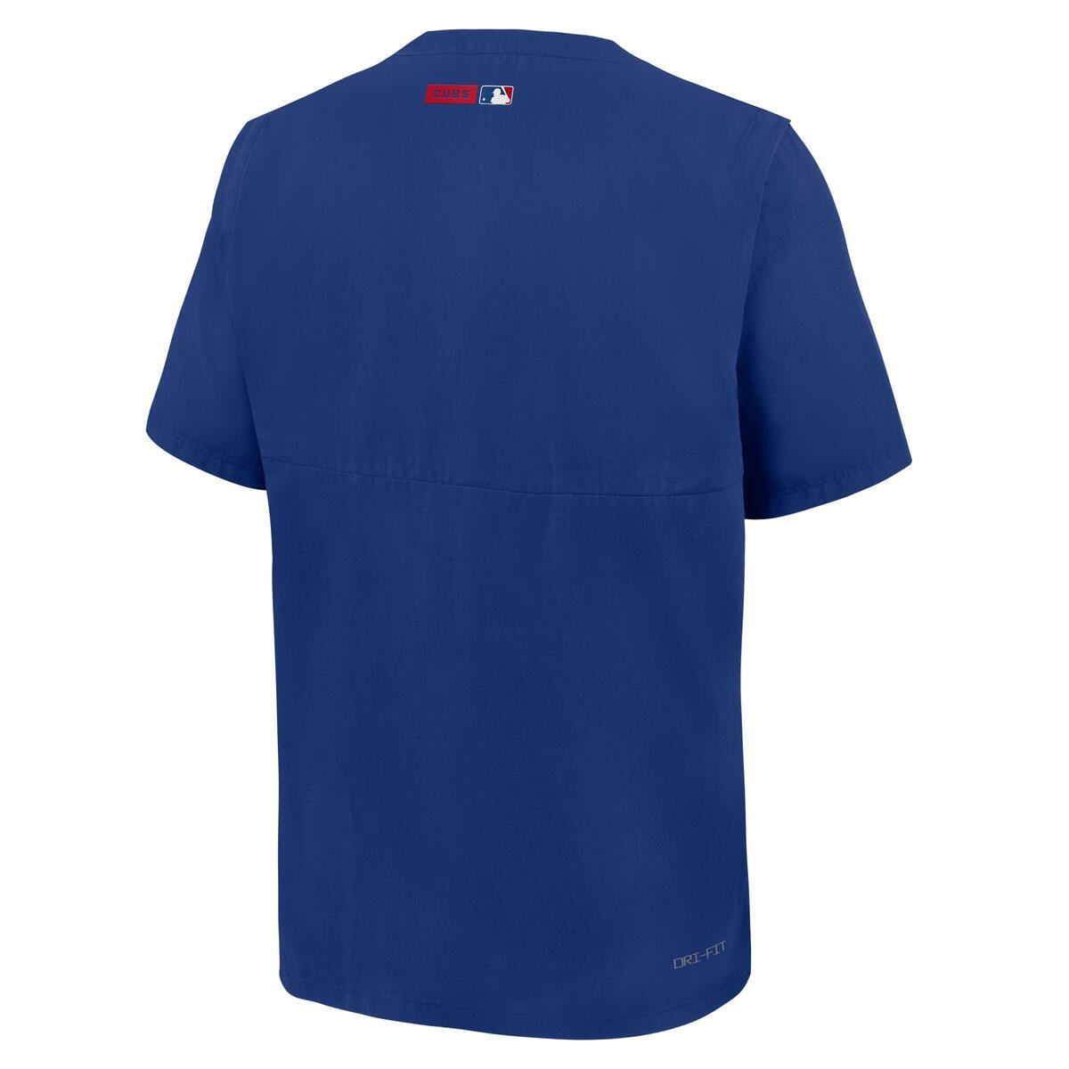 Chicago Cubs Nike Men's Royal Short Sleeve Windshirt – Clark
