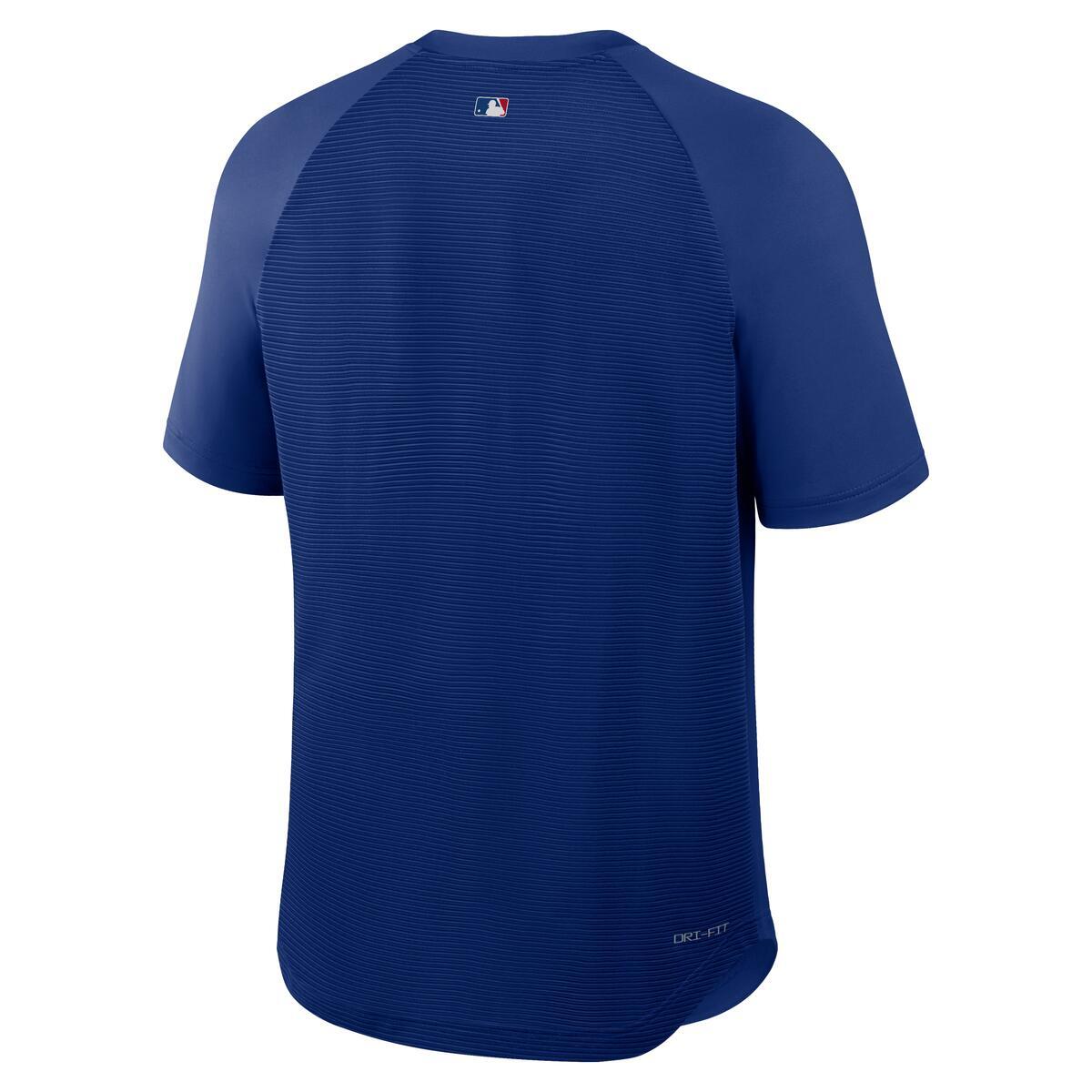 Chicago Cubs Nike Men’s Rush Blue Dri-Fit Batting Practice Pre Game T-Shirt
