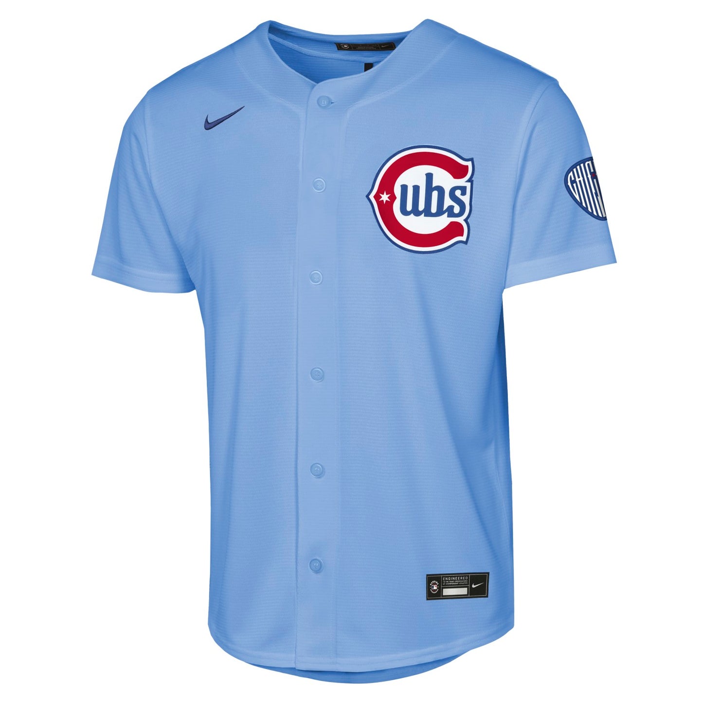 Chicago Cubs Nike Youth Alt 2 Baby Blue Homerun Jersey