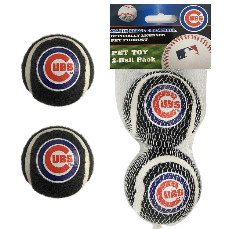 Chicago Cubs Pet Toy 2-Pack Ball