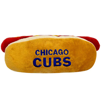 Chicago Cubs Pet Toy Hot Dog