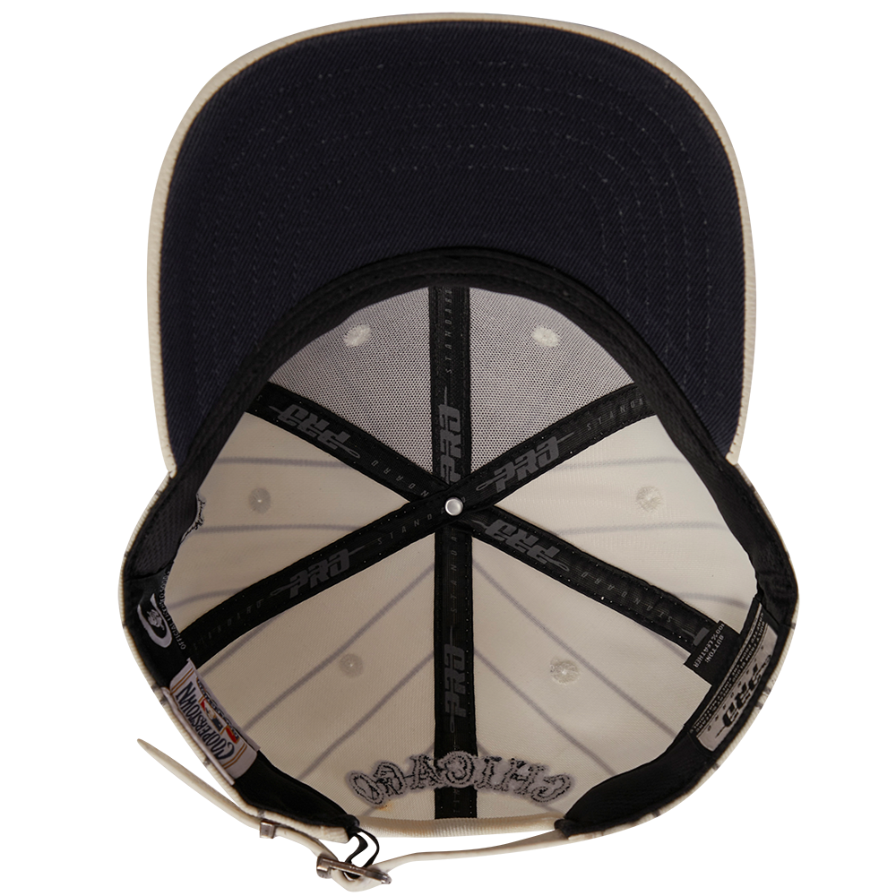 Chicago Cubs Pro Standard Pinstripe Retro Classic Snapback Hat