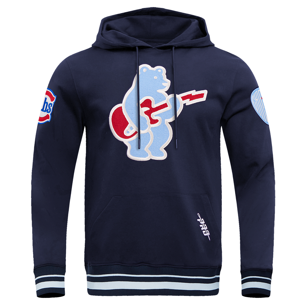 Chicago Cubs Pro Standard Rock Bear Navy Hoodie