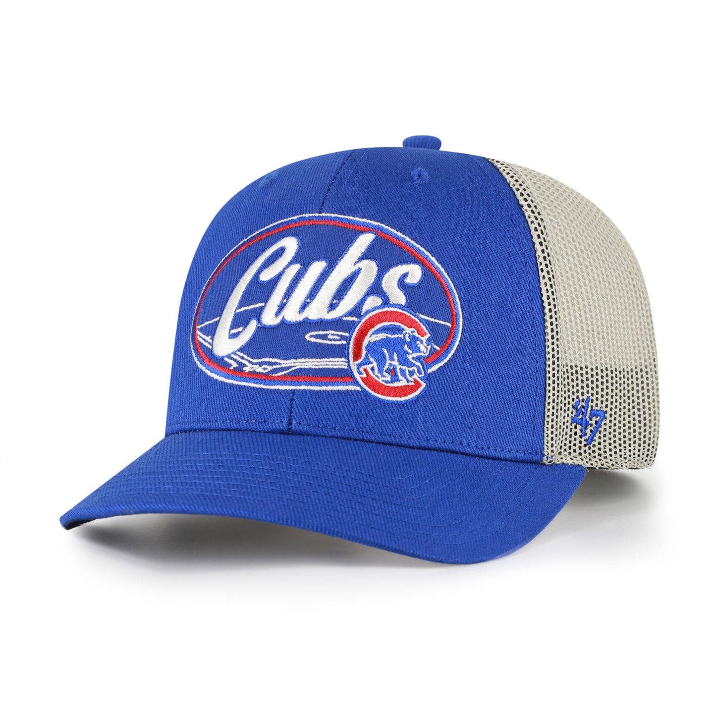 Chicago Cubs Royal Enfield '47 Hitch Adjustable Trucker Hat