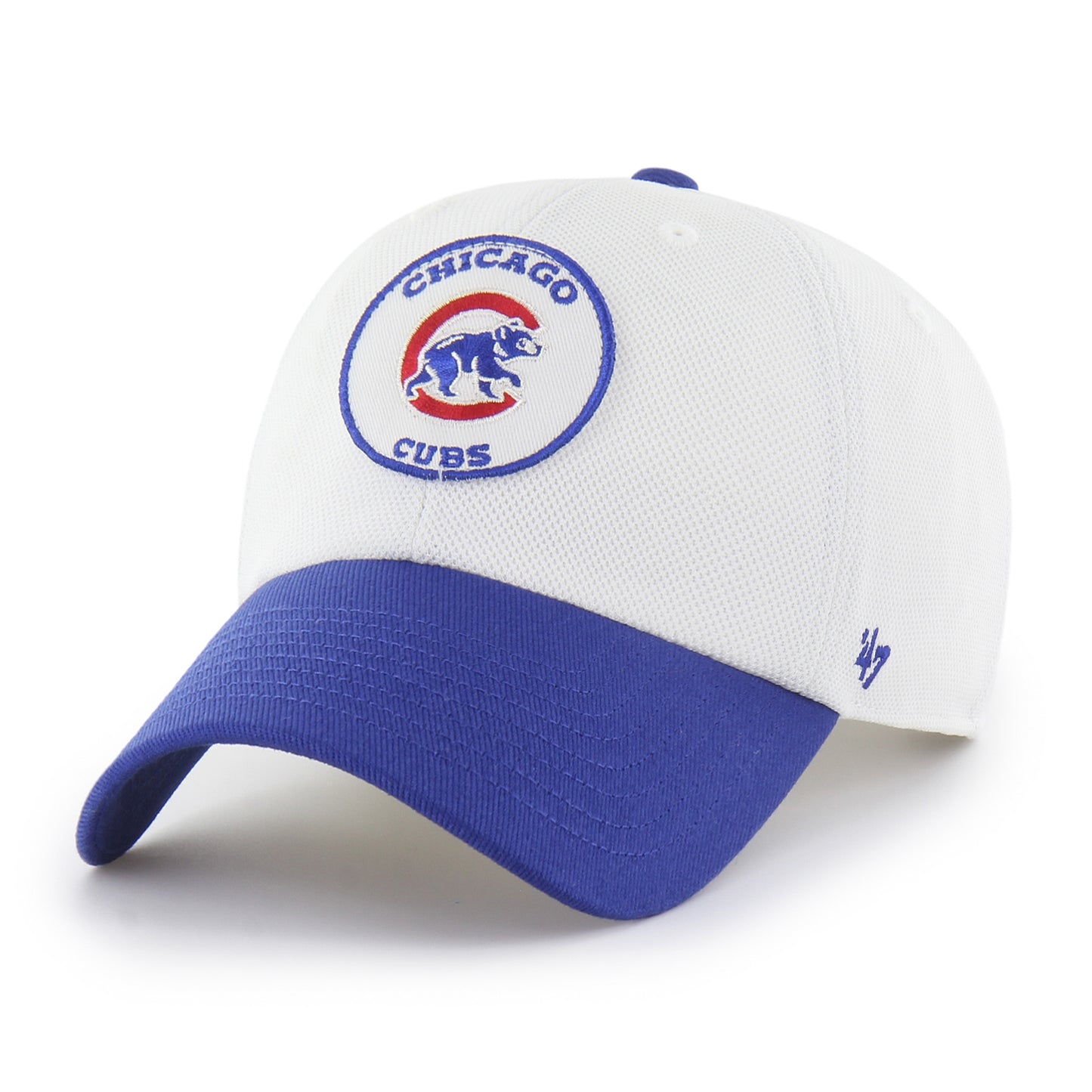Chicago Cubs Sandstone Pique Patch '47 Clean Up Adjustable Hat