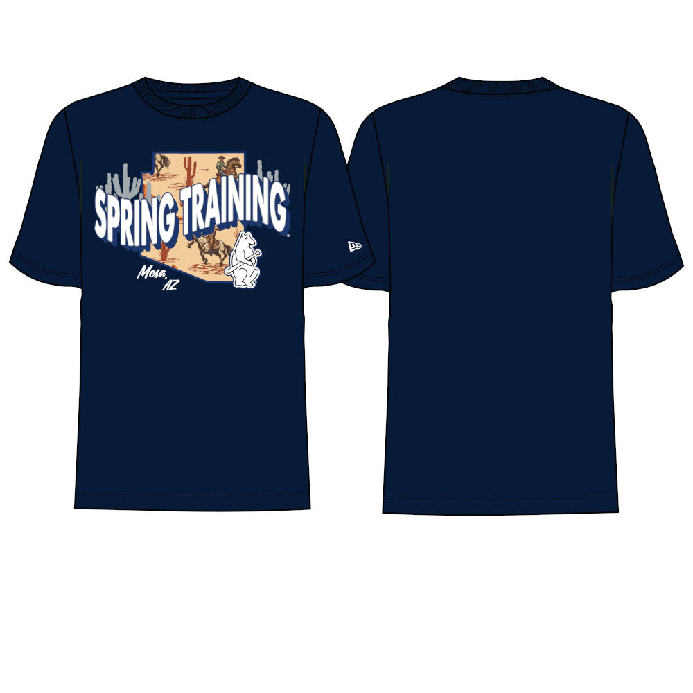 Chicago Cubs Spring Training 2026 New Era Navy 1914 Bear T-Shirt