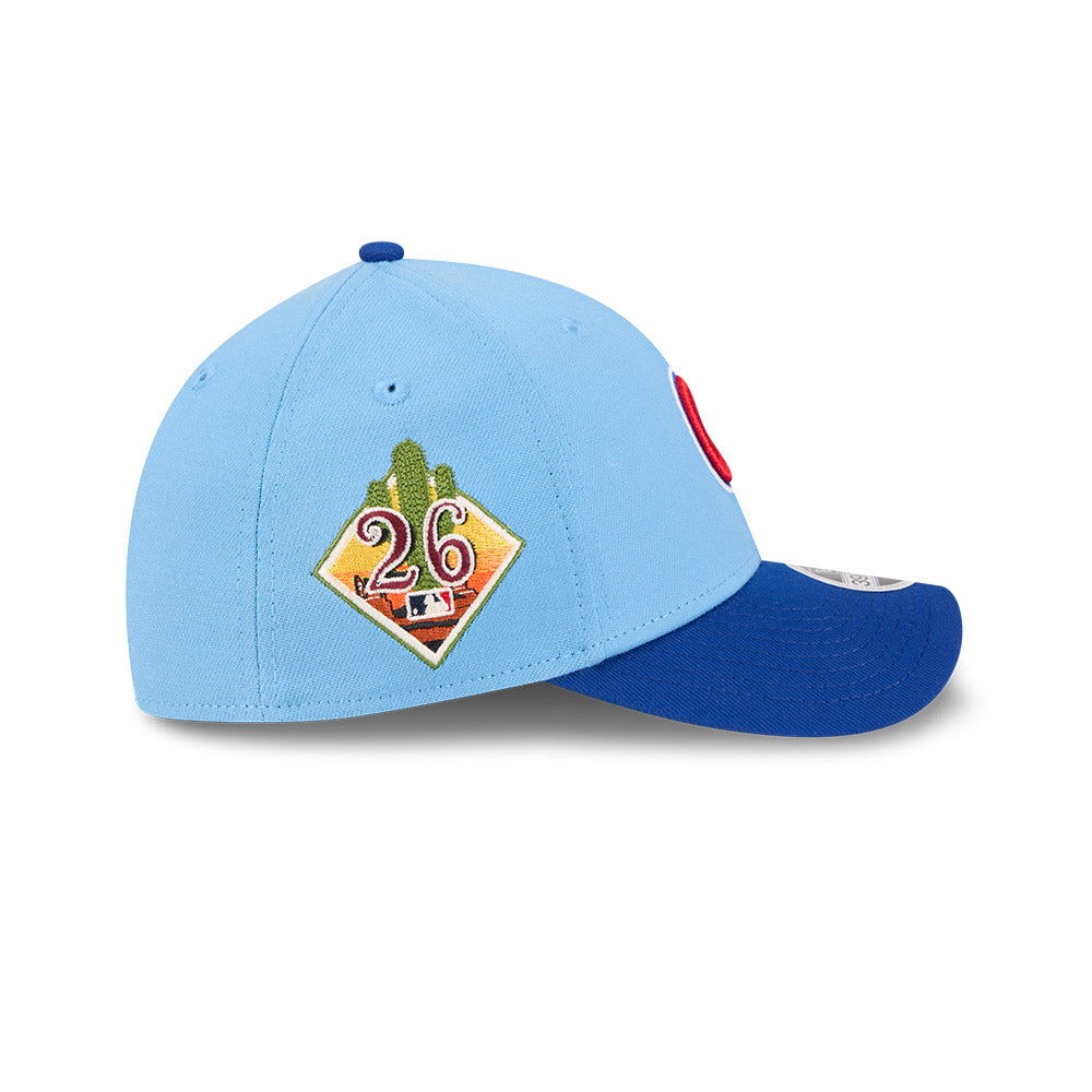 Chicago Cubs Spring Training 2026 New Era 39THIRTY M-Crown On-Field Flex-Fit Hat