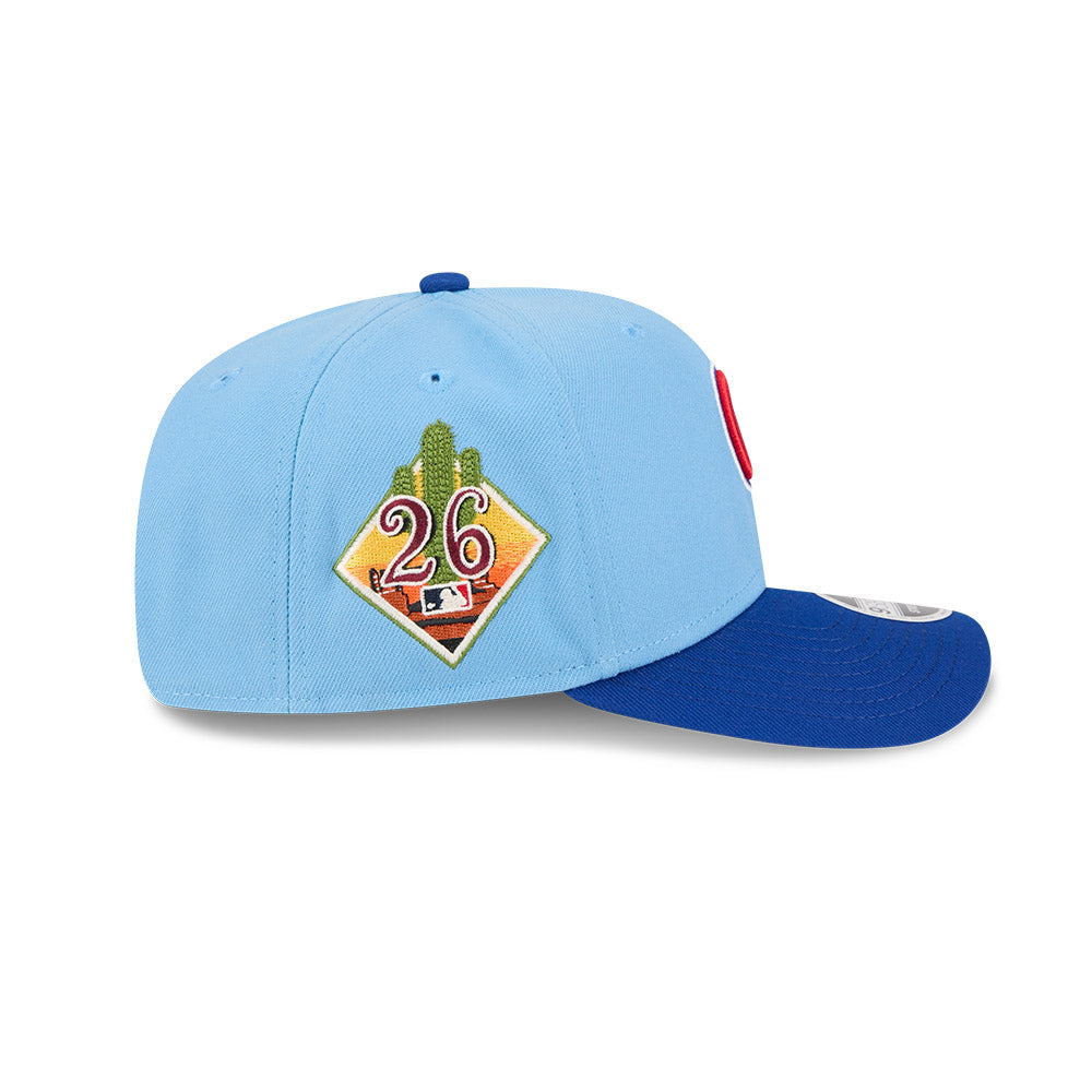 Chicago Cubs Spring Training 2026 New Era 9SEVENTY On-Field Stretch-Snap Adjustable Hat