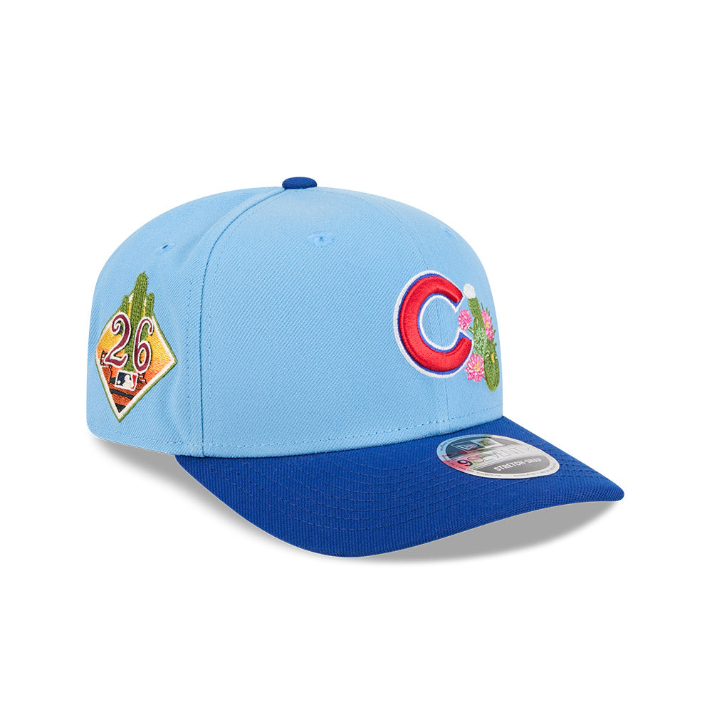 Chicago Cubs Spring Training 2026 New Era 9SEVENTY On-Field Stretch-Snap Adjustable Hat
