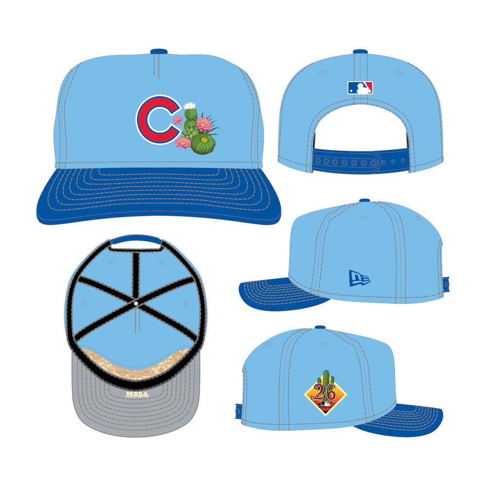 Chicago Cubs Spring Training 2026 On Field New Era 19TWENTY Stretch-Snap Adjustable Youth Hat