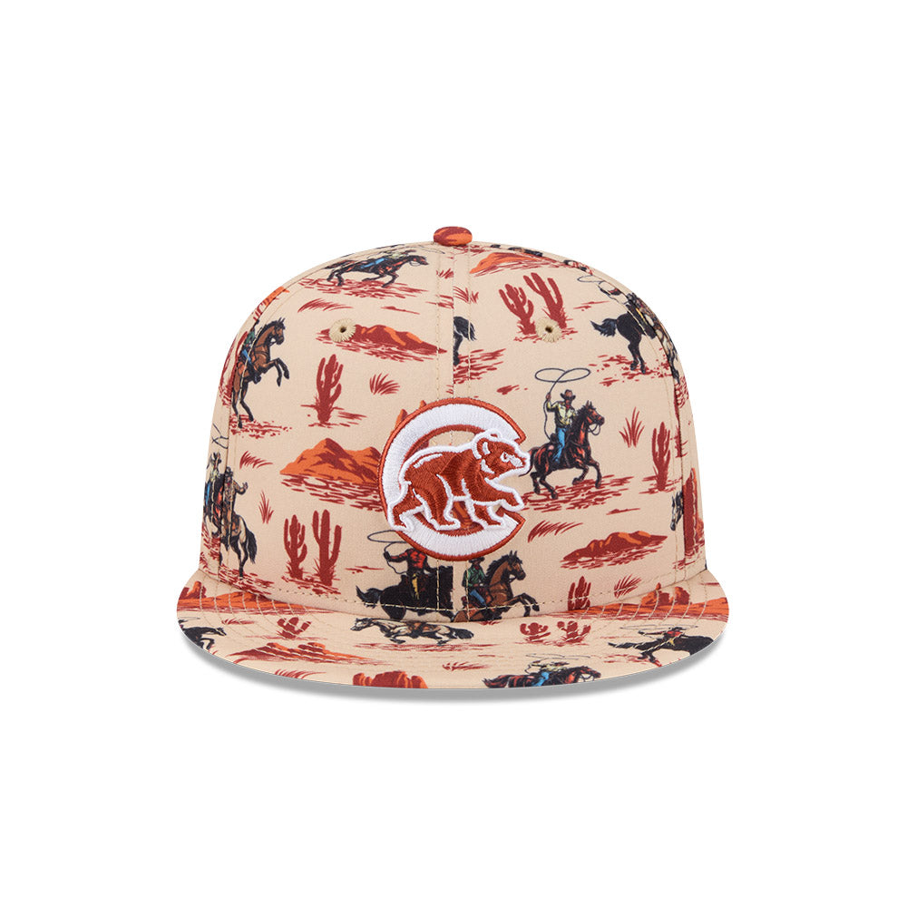 Chicago Cubs Spring Training New Era 9FIFTY Cowboy Print Snapback Hat