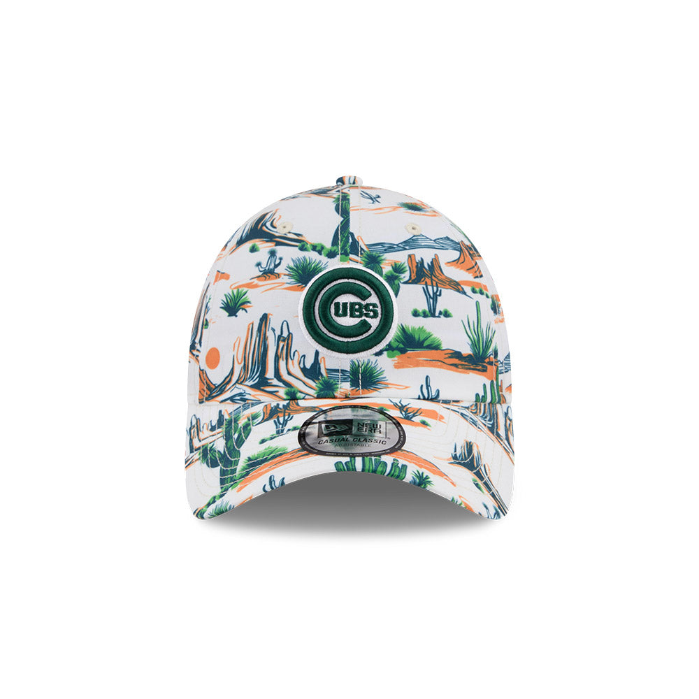 Chicago Cubs Spring Training New Era Circle Cubs Logo Printed Cactus Desert 9TWENTY Casual Classic Adjustable Hat