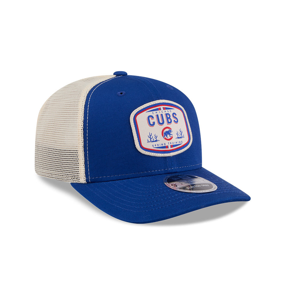 Chicago Cubs Spring Training New Era Cream/Royal Patch 9SEVENTY Stretc ...