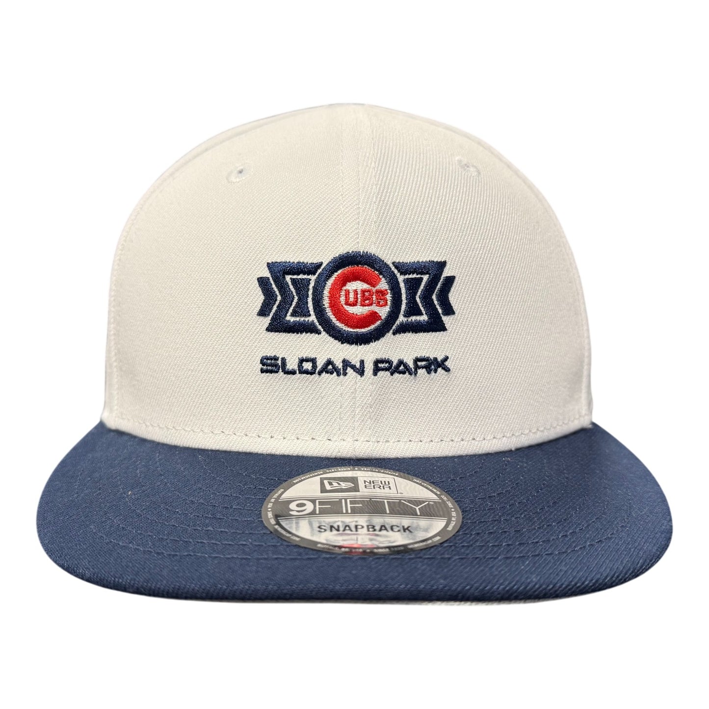 Chicago Cubs Spring Training Sloan Park White/Navy New Era 9FIFTY Adjustable Snapback Hat3