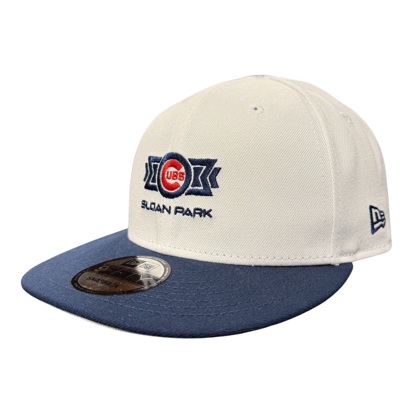 Chicago Cubs Spring Training Sloan Park White/Navy New Era 9FIFTY Adjustable Snapback Hat3