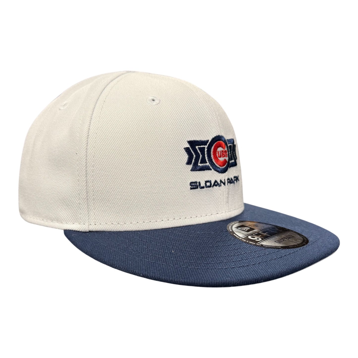 Chicago Cubs Spring Training Sloan Park White/Navy New Era 9FIFTY Adjustable Snapback Hat3