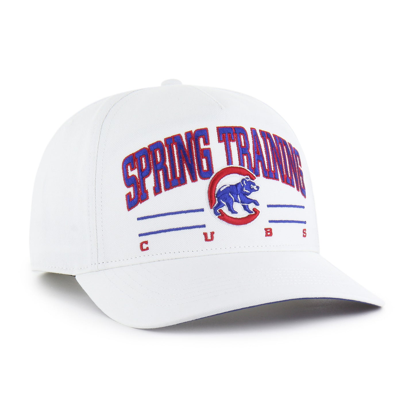 Chicago Cubs Spring Training '47 White Roscoe Hitch Adjustable Hat