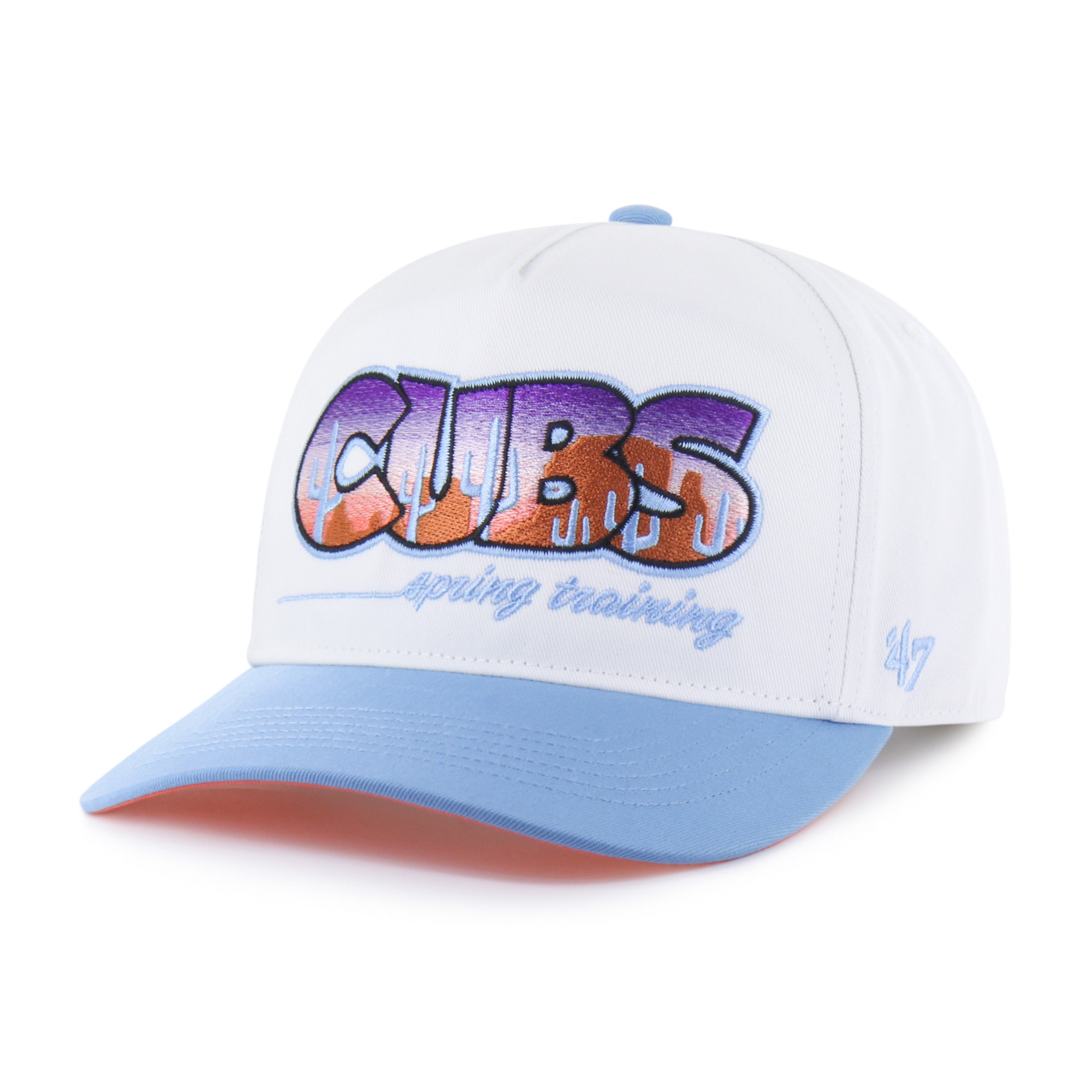 Chicago Cubs Spring Training '47 White/Columbia Blue Mirage Hitch