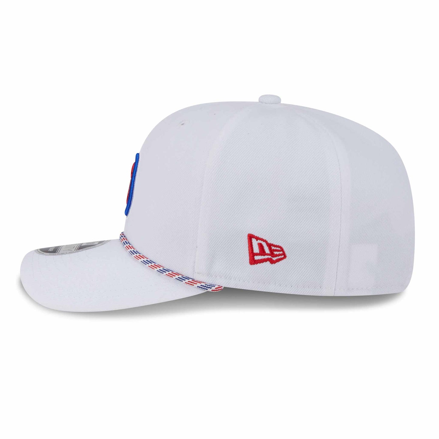 Chicago Cubs White New Era 9SEVENTY Multi Rope Stretch-Snap Adjustable Hat