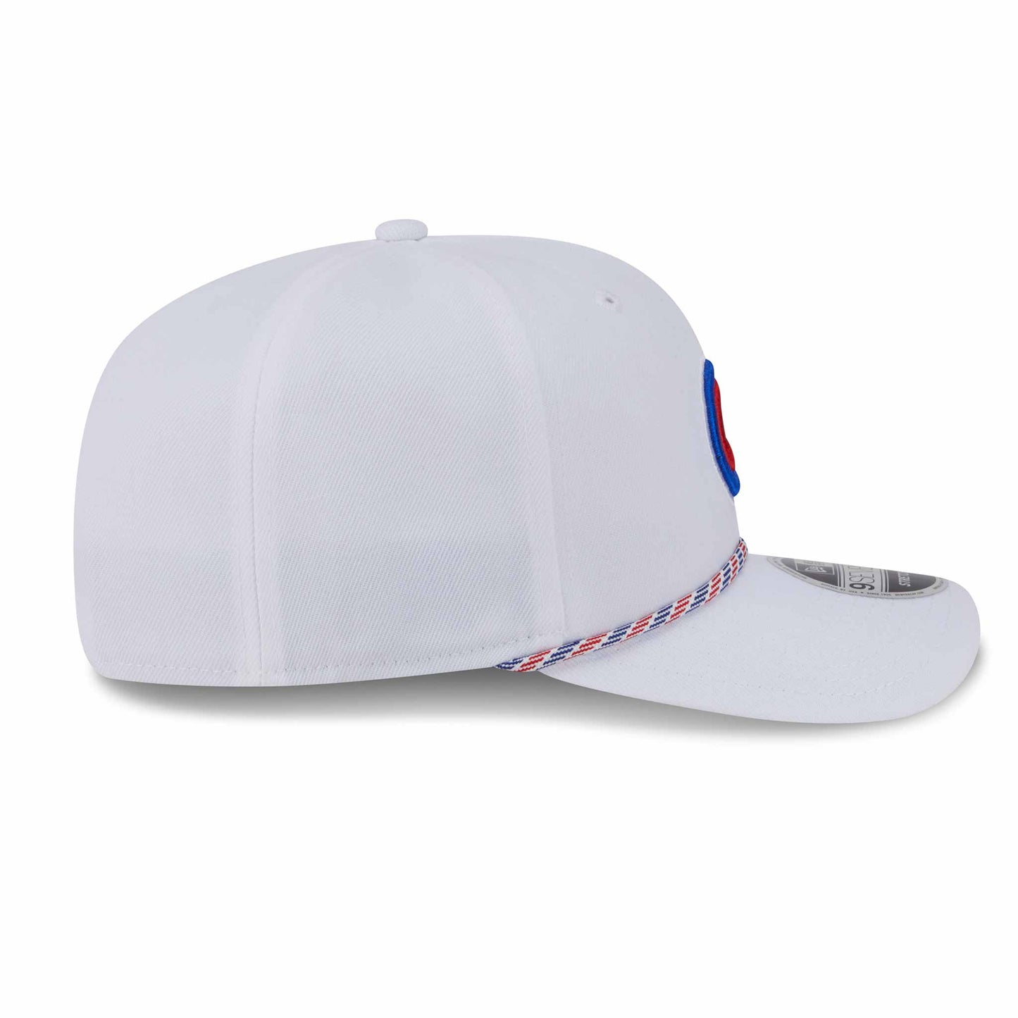 Chicago Cubs White New Era 9SEVENTY Multi Rope Stretch-Snap Adjustable Hat