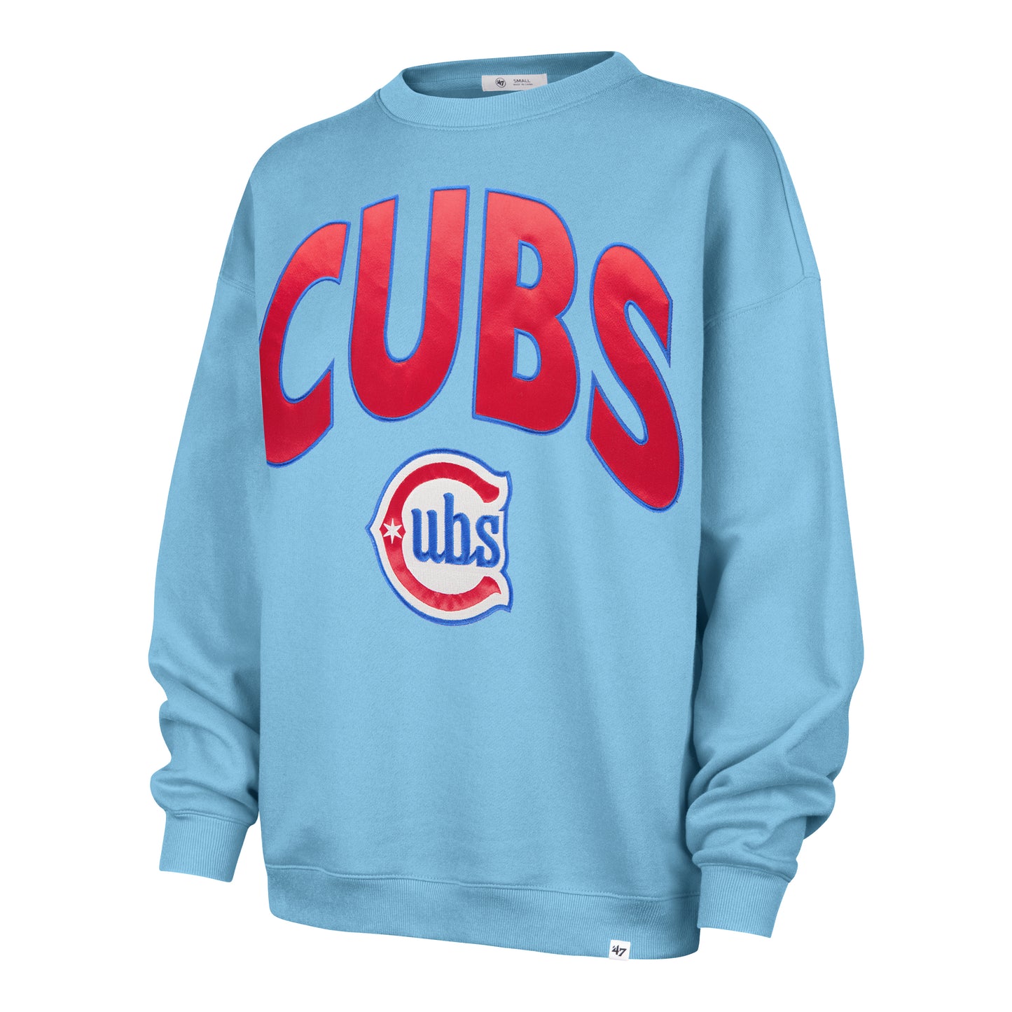 Chicago Cubs Women's Alt 2 Extra Innings '47 Crewneck Sweatshirt
