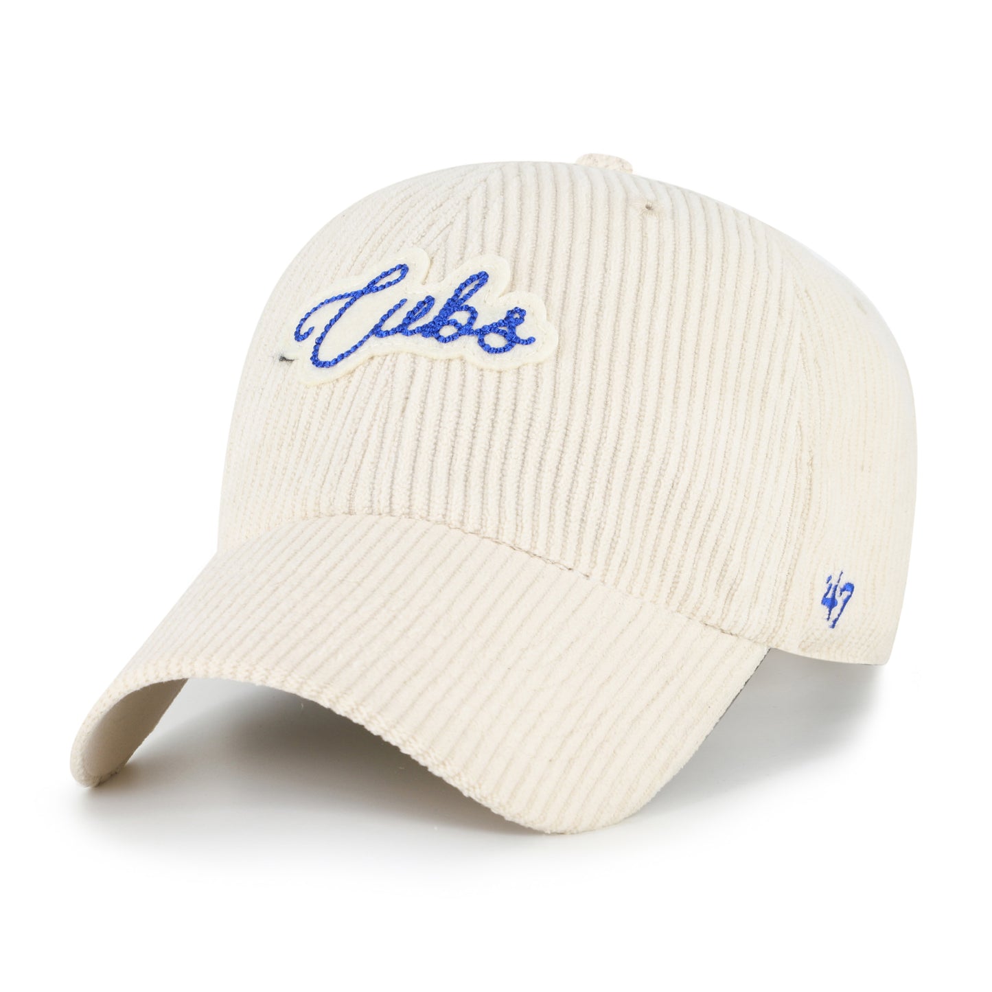 Chicago Cubs Women's Natural Rope Script '47 Clean Up Adjustable Hat