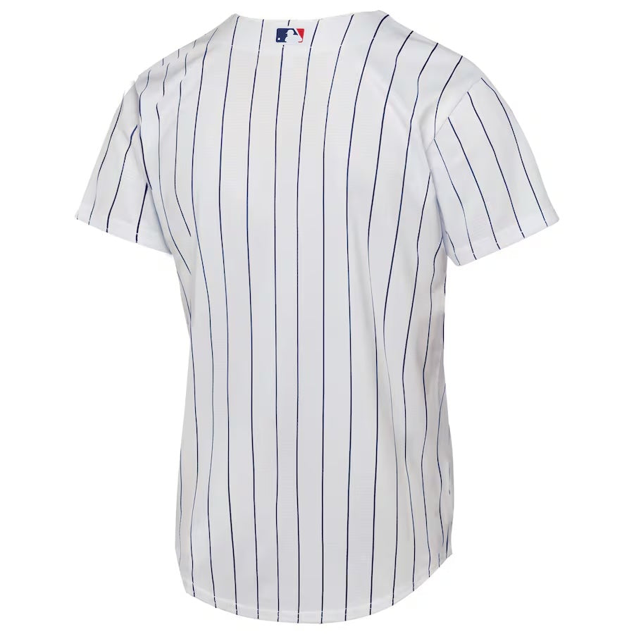 Chicago Cubs Nike Youth Home Pinstripe Jersey