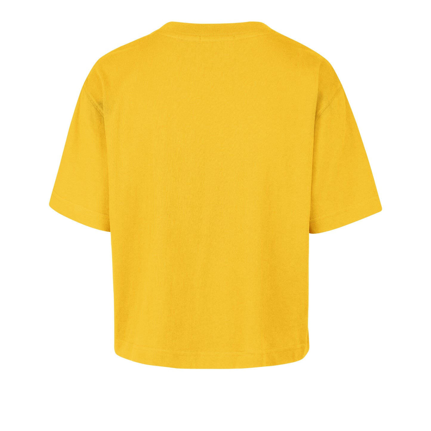 Chicago Cubs '47 Ladies Yellow City Crop Tee