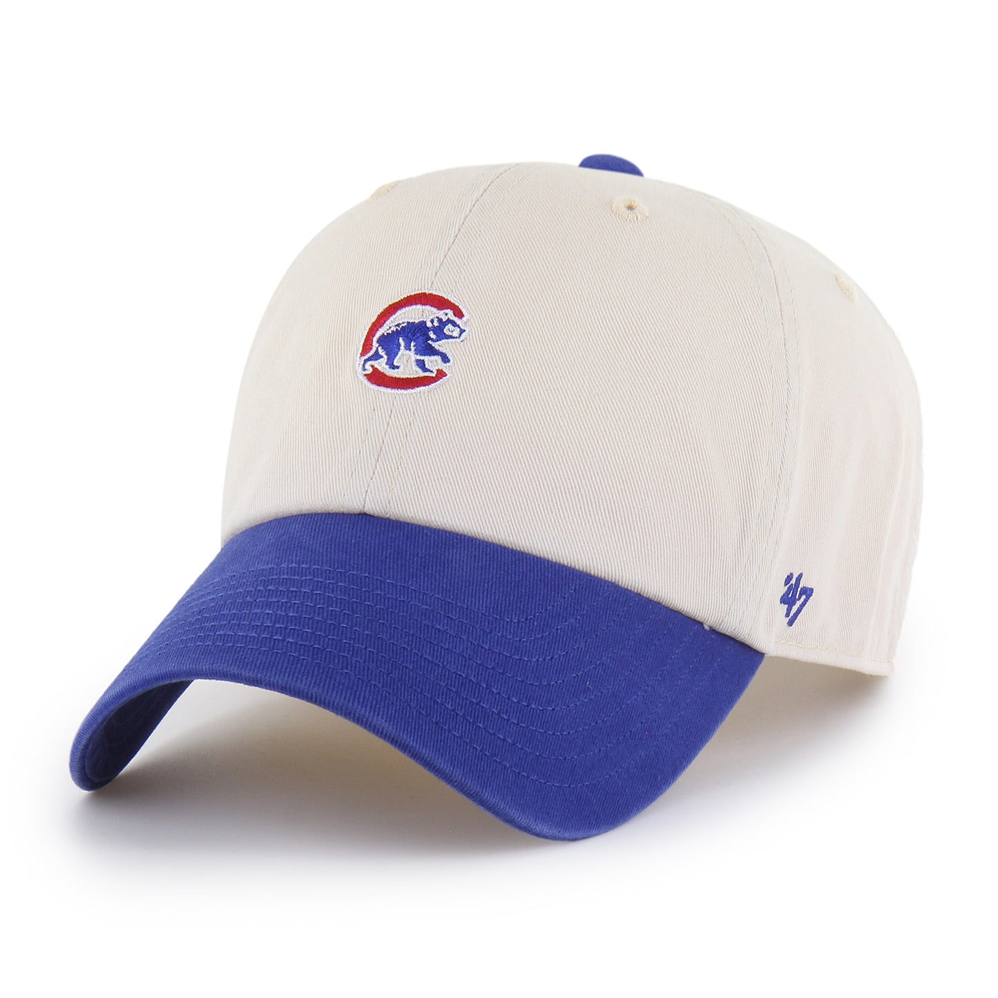 Chicago Cubs '47 Natural Base Runner Ballpark TT Clean Up Adjustable Hat