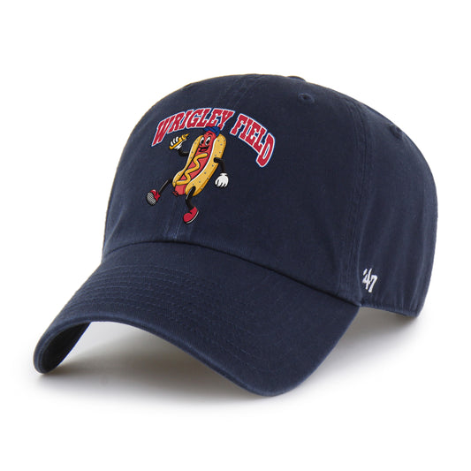 Wrigley Field Hot Dog '47 Navy Adjustable Clean Up Hat