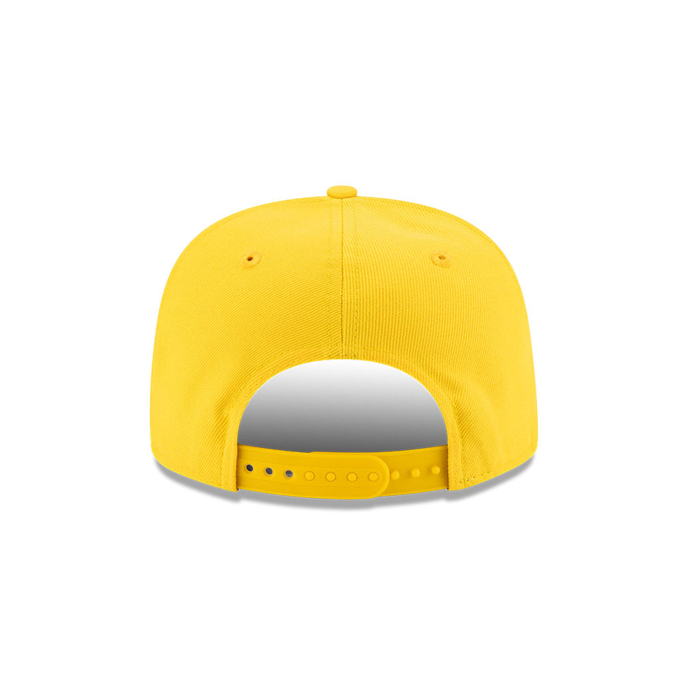 Chicago Sky New Era 9FIFTY A-Frame Yellow Script Adjustable Hat