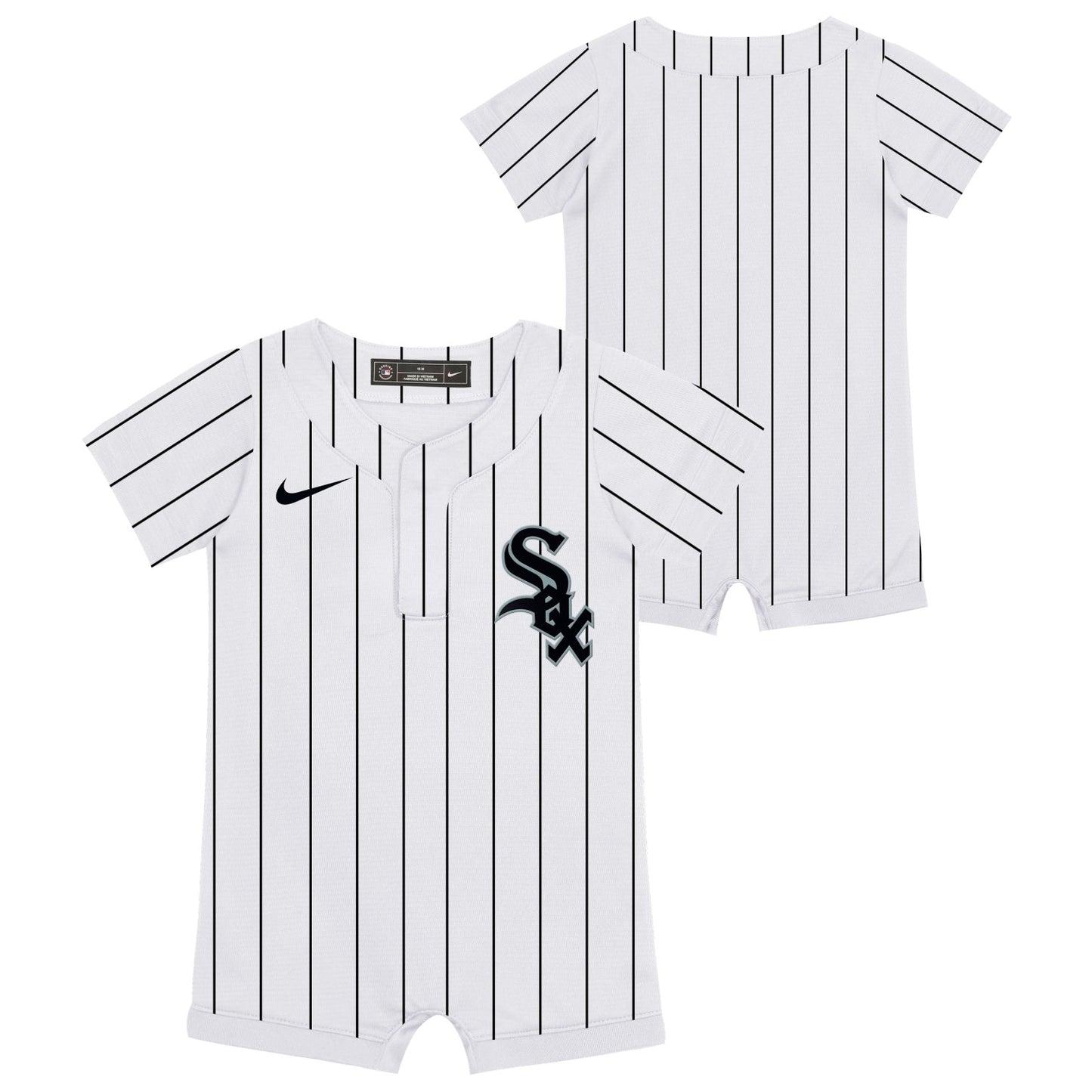 Chicago White Sox Home Pinstripe Romper Jersey