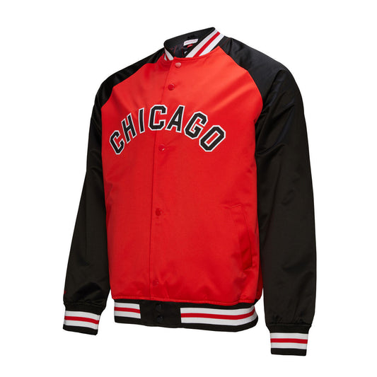 Chicago White Sox Mitchell & Ness Double Clutch Satin Jacket