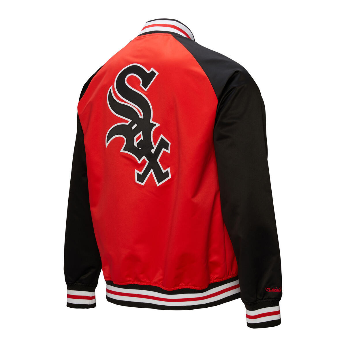 Chicago White Sox Mitchell & Ness Double Clutch Satin Jacket