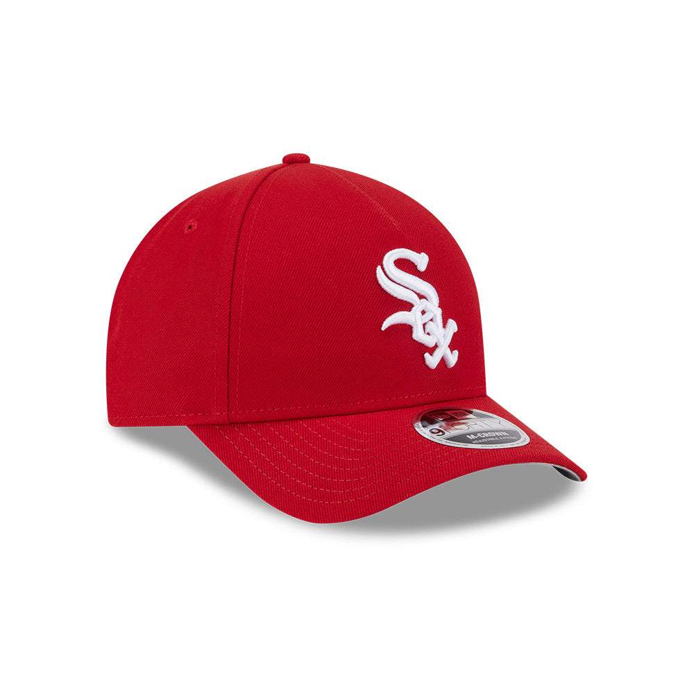 Chicago White Sox New Era 9FORTY M-Crown Red Adjustable Hat