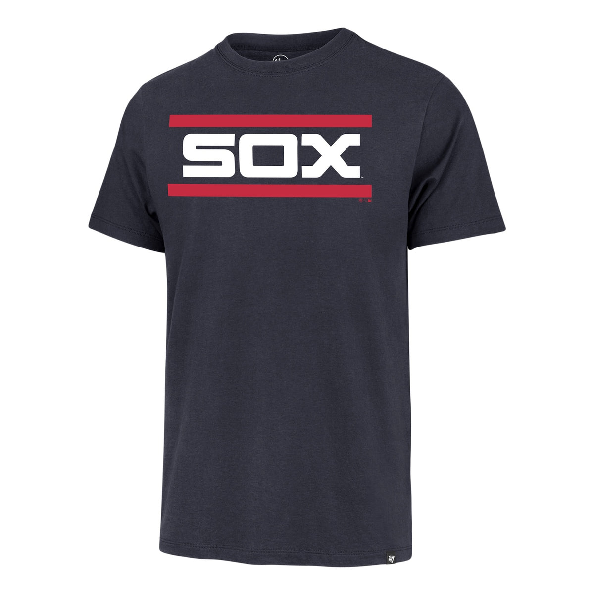 Chicago White Sox '47 Men's Navy Stripes Franklin T-Shirt
