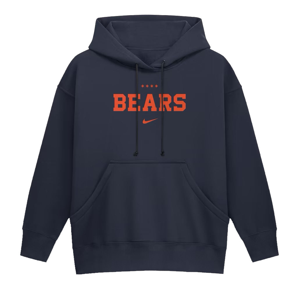 Chicago Bears Nike Women's Navy Rivalry Collection Oversized Hoodie