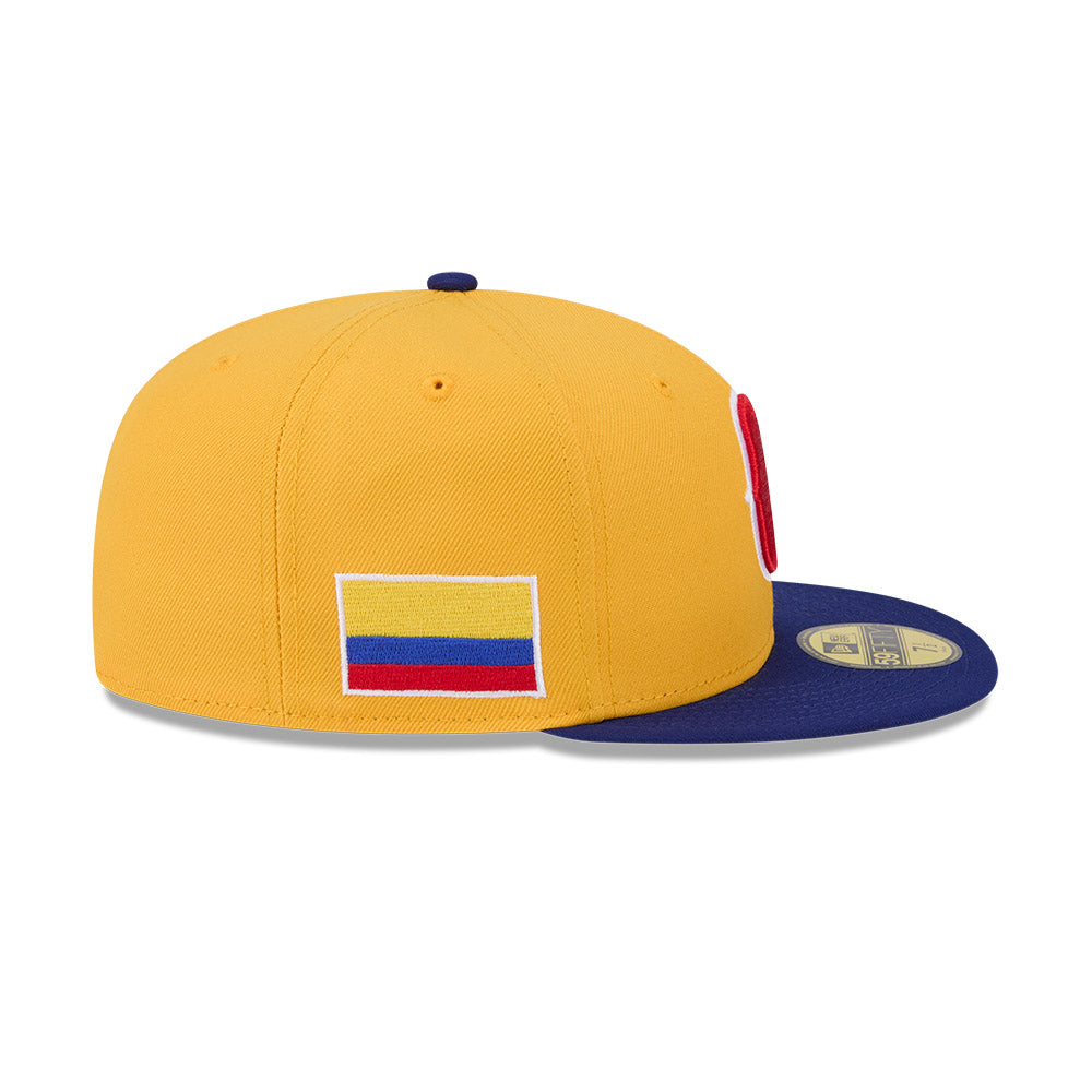 Colombia World Baseball Classic 2026 New Era 59FIFTY Fitted Hat