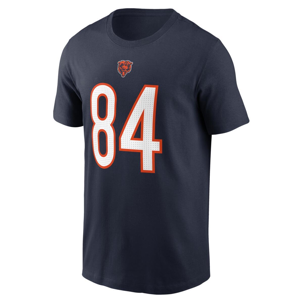 Colston Loveland Chicago Bears Nike Men's Navy Player T-Shirt
